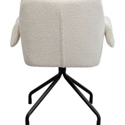 Chaise pivotante Bess crème