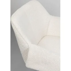 Chaise pivotante Bess crème