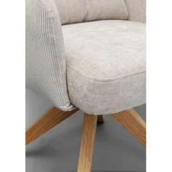 Chaise pivotante Bosse nature
