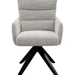 Chaise pivotante Bosse noir