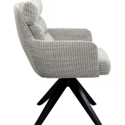 Chaise pivotante Bosse noir