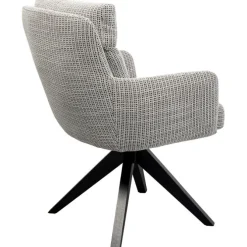 Chaise pivotante Bosse noir