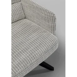 Chaise pivotante Bosse noir