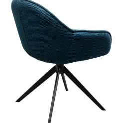 Chaise pivotante Carlito Mesh vert pétrole