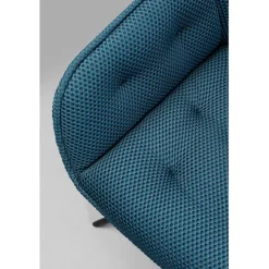 Chaise pivotante Carlito Mesh vert pétrole