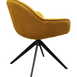 Chaise pivotante Carlito Mesh jaune