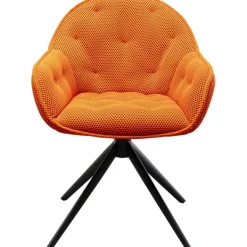 Chaise pivotante Carlito Mesh orange