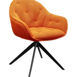 Chaise pivotante Carlito Mesh orange