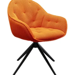 Chaise pivotante Carlito Mesh orange