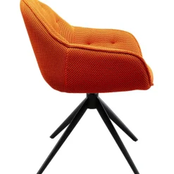 Chaise pivotante Carlito Mesh orange
