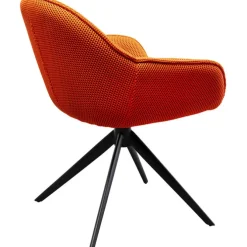 Chaise pivotante Carlito Mesh orange