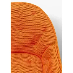 Chaise pivotante Carlito Mesh orange