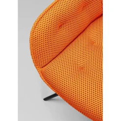 Chaise pivotante Carlito Mesh orange