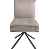 Chaise pivotante Chelsea gris