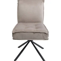 Chaise pivotante Chelsea gris
