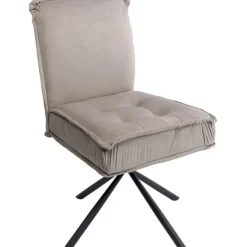 Chaise pivotante Chelsea gris