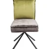 Chaise pivotante Chelsea vert