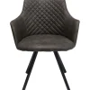 Chaise pivotante Coco anthracite