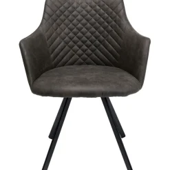 Chaise pivotante Coco anthracite