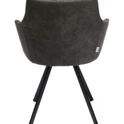 Chaise pivotante Coco anthracite