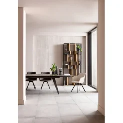 Chaise pivotante Coco crème
