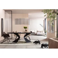 Chaise pivotante Coco crème