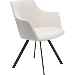 Chaise pivotante Coco crème