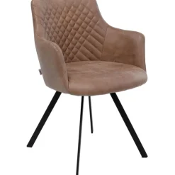 Chaise pivotante Coco marron