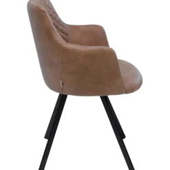 Chaise pivotante Coco marron