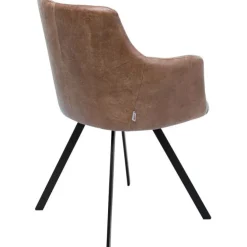 Chaise pivotante Coco marron
