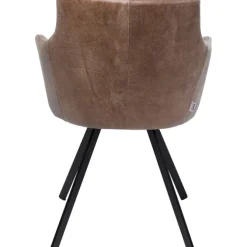 Chaise pivotante Coco marron