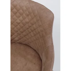 Chaise pivotante Coco marron