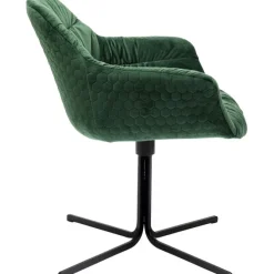 Chaise pivotante Colmar vert