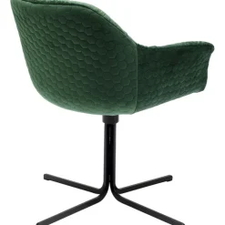 Chaise pivotante Colmar vert