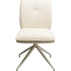 Chaise pivotante Hilla blanc