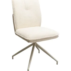 Chaise pivotante Hilla blanc