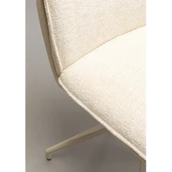 Chaise pivotante Hilla blanc