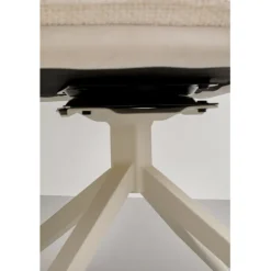 Chaise pivotante Hilla blanc