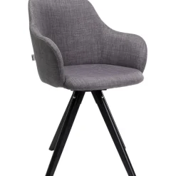 Chaise pivotante Madame gris