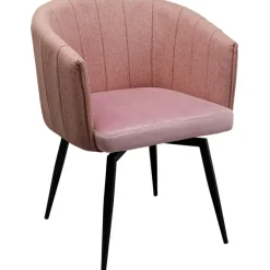 Chaise pivotante Merida rose