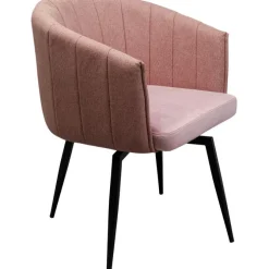 Chaise pivotante Merida rose
