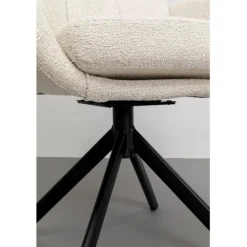 Chaise pivotante Molly beige
