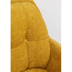 Chaise pivotante Molly jaune