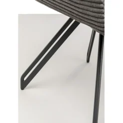 Chaise pivotante Rich gris foncé