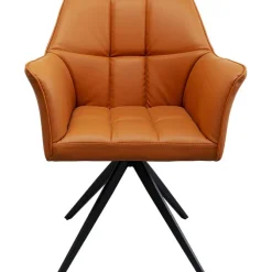 Chaise pivotante Thinktank cognac