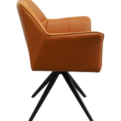 Chaise pivotante Thinktank cognac