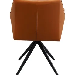 Chaise pivotante Thinktank cognac