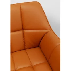 Chaise pivotante Thinktank cognac