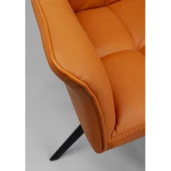 Chaise pivotante Thinktank cognac