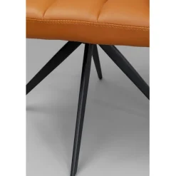Chaise pivotante Thinktank cognac
